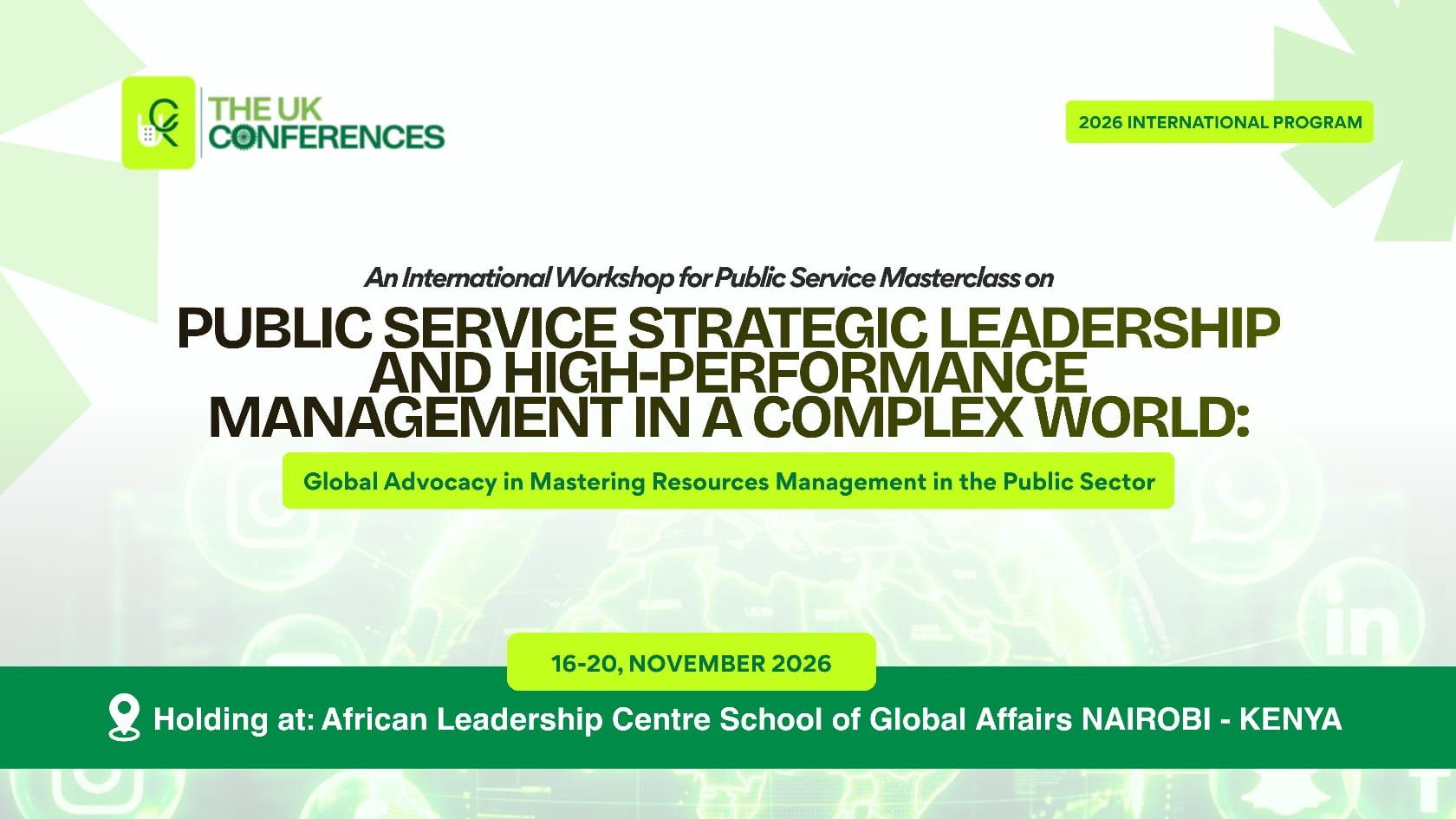 Public Service Strategic Leadership and High-Performance Management in a Complex World