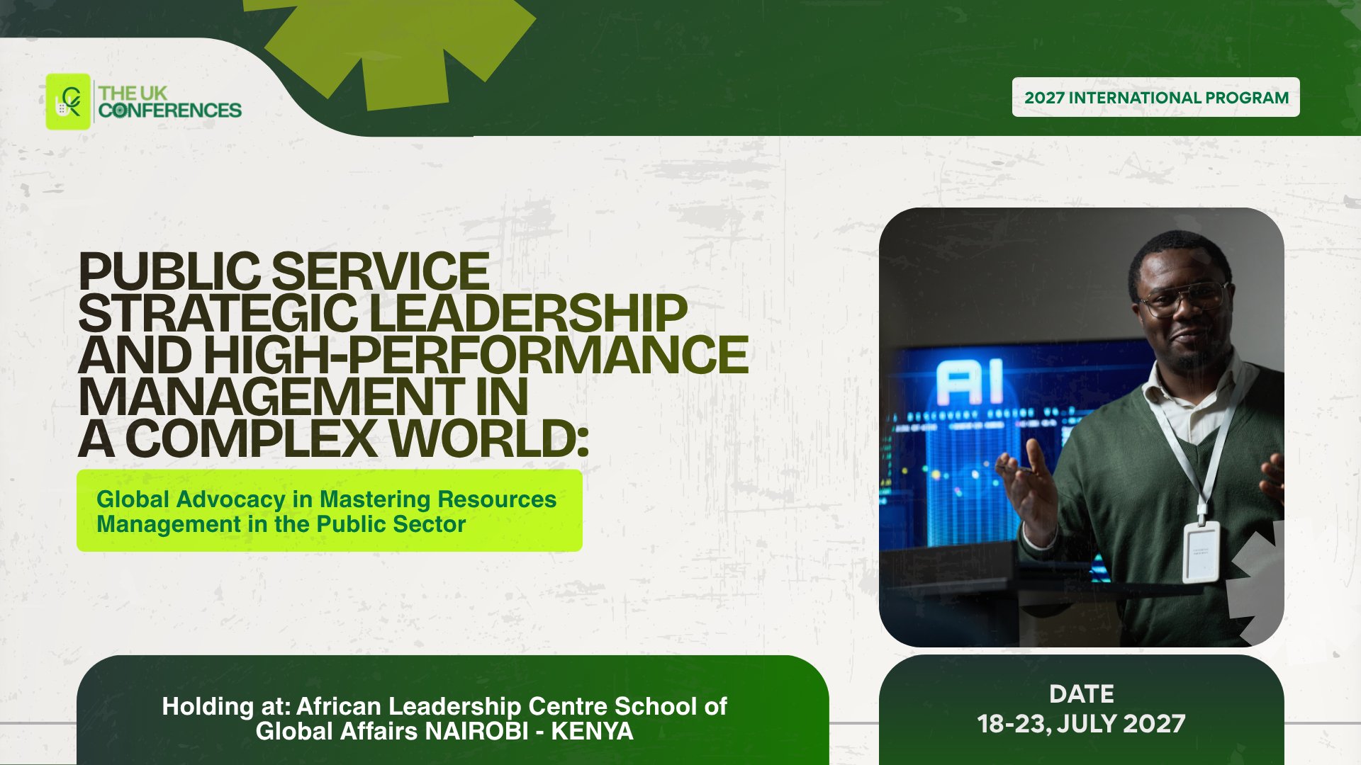 Public Service Strategic Leadership and High Performance Management in a Complex World
